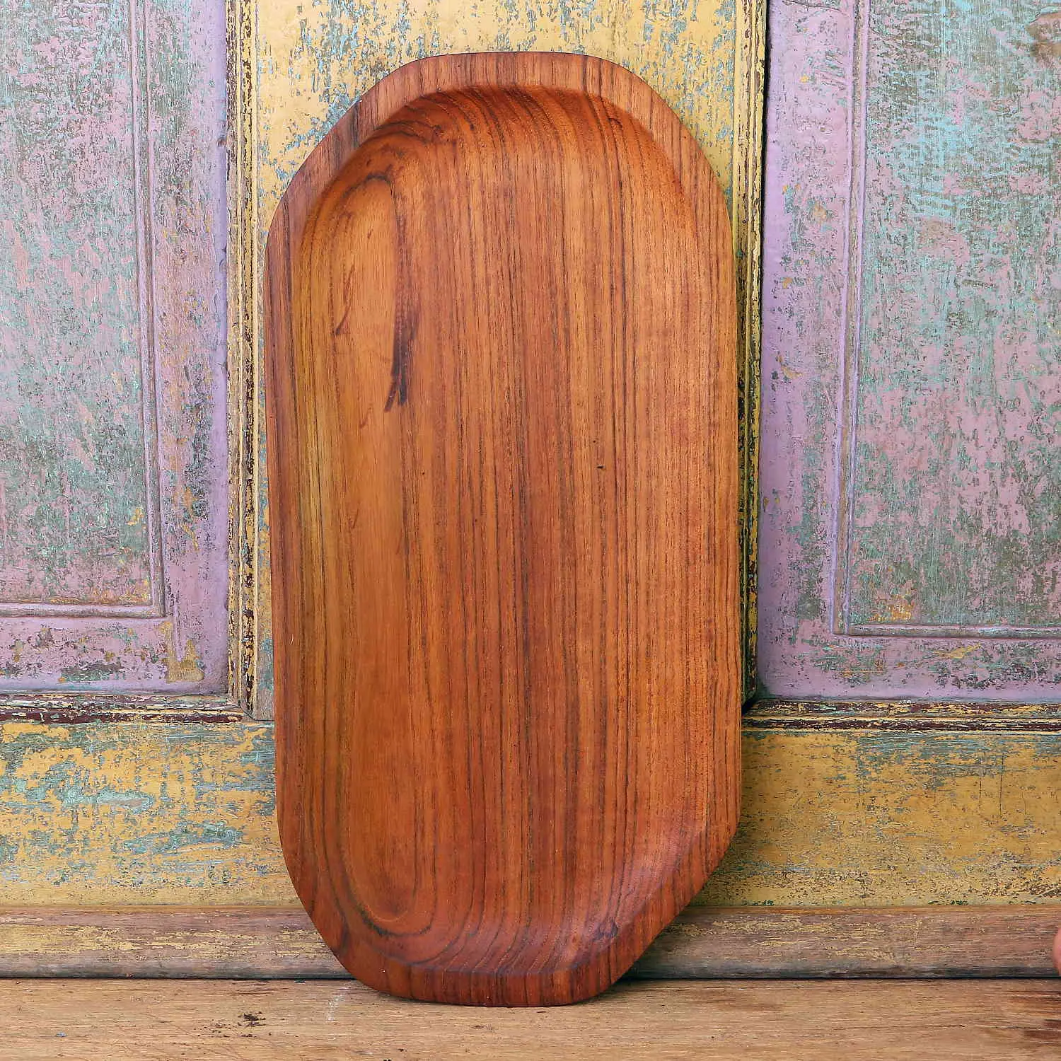 Rico & Plato Cassoulet Large Teak Plate