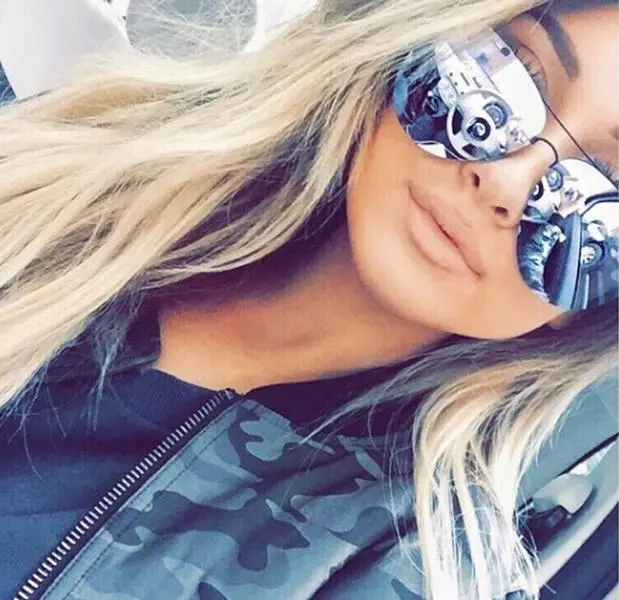 Aviator "DA MUSE" MIRROR PILOT Frames Women Sunglasses  GAFAS Rose Gold with Sun Protection and Mirror revo Lenses