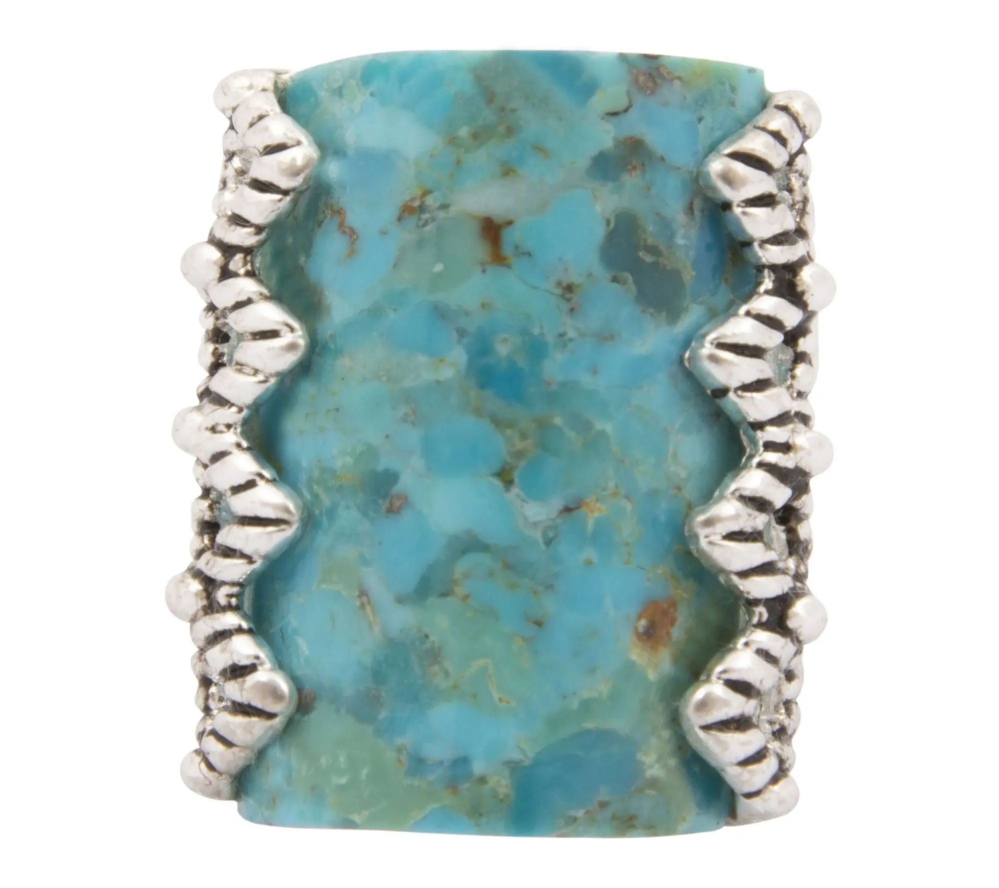 Barse Artisan Crafted Freeform Turquoise Statement Ring