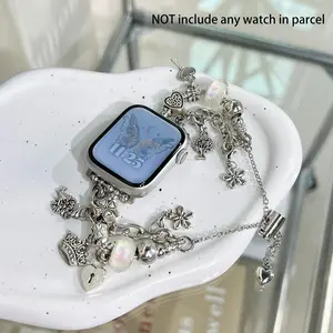 Butterfly Design Watch Band for Apple Watch (Band Only), Smartwatch Strap, Smart Watch Replacement Band Compatible with Apple Watch Ultra/SE/S10/9/8/7/6/5/4/3/2/1, Wearable Accessories