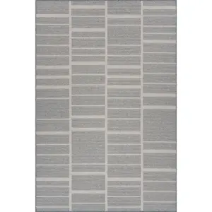 Delyra Indoor/Outdoor Striped Area Rug