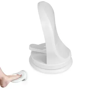[Shower Foot Rest] No-Drill Shower Foot Rest - Bathroom Foot Pedal with Suction Cup, Shaving Leg Aid, Durable & Modern Bathroom Accessory for Home, Hotel, Toilet, Wall-mounted Step