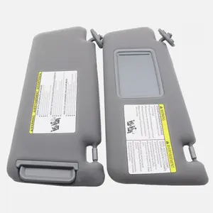 1 Pair 2005-2015 For Toyota Tacoma Sun Visor Driver and Passenger Side Gray