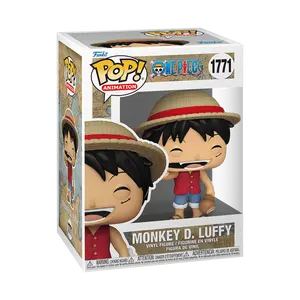 Funko Pop! Plus One Piece - Monkey D. Luffy with Meat #1771 Collectible Pop Vinyl Figure