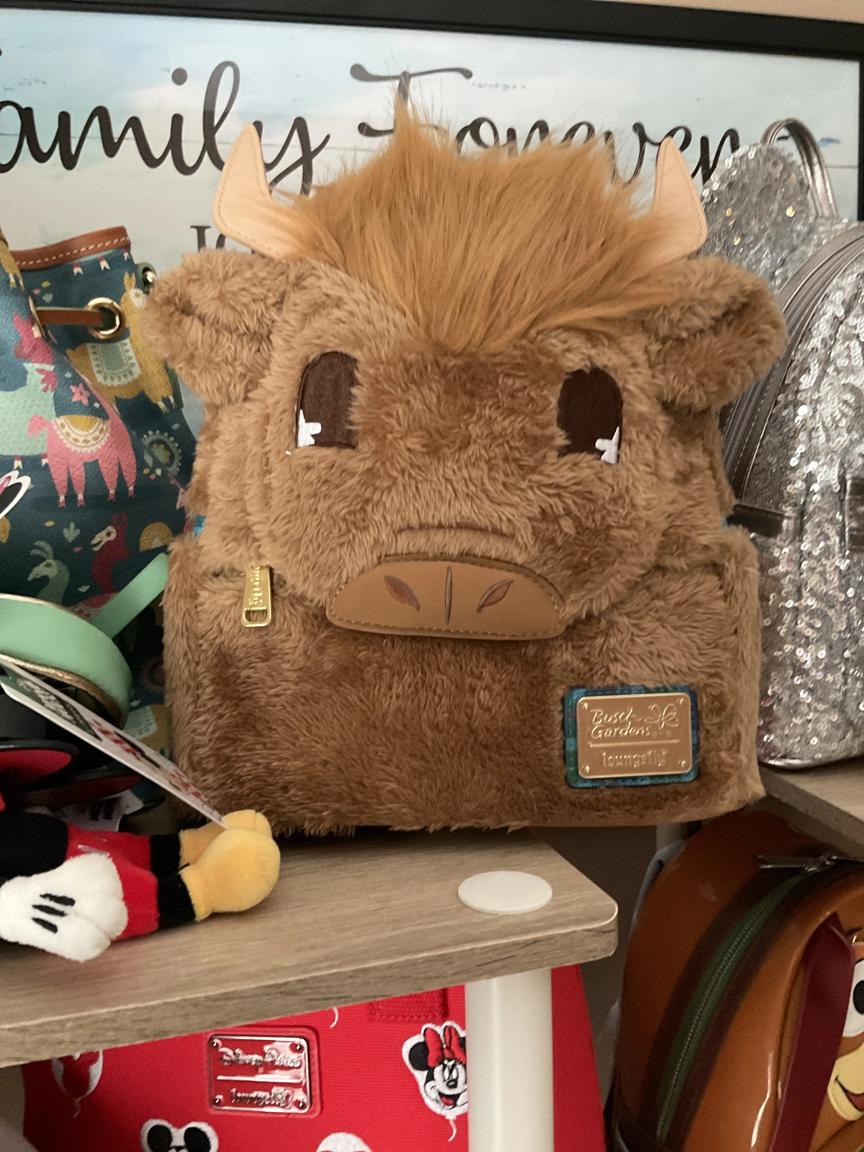 Loungefly Highland Cow Backpack