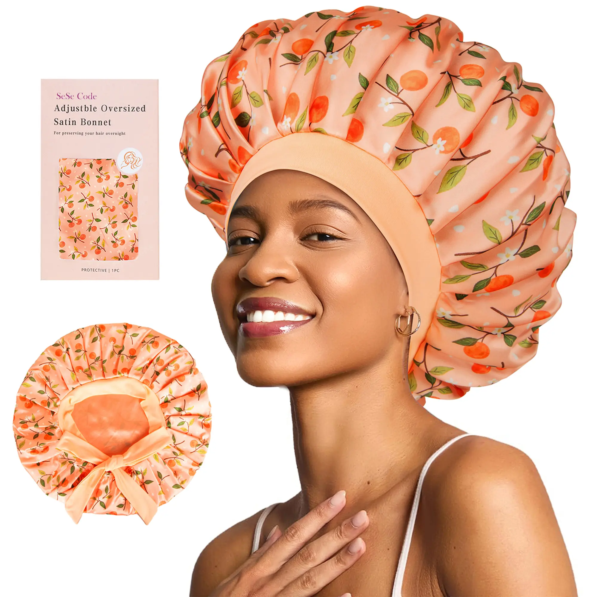 Orange Floral