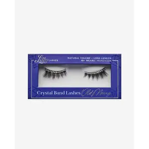Old Money Clear Crystal Band False Eyelashes