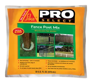 Sika 1632017 Pro Select 33 oz Expanding Polyurethane Fence Post Backfill, Outdoor Building Supply