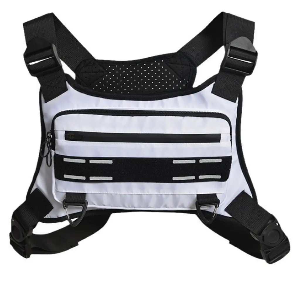 Unisex Sports Bag, Nylon Material, Zipper Design, Ideal for Trail Running & Cycling Training, Runners, Multi-Functional Outdoor Backpack, All Seasons Use