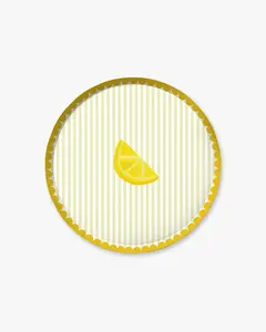 Market Appetizer Plate Set - Lemon Drop