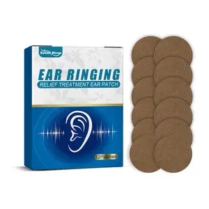 2PCS South Moon Tinnitus Patch For Hearing Loss (12 Pieces), Ear Back Acupoint Patch For Hearing Loss, Ear Discomfort, Ear Itching, Tinnitus, Ear Health Patch
