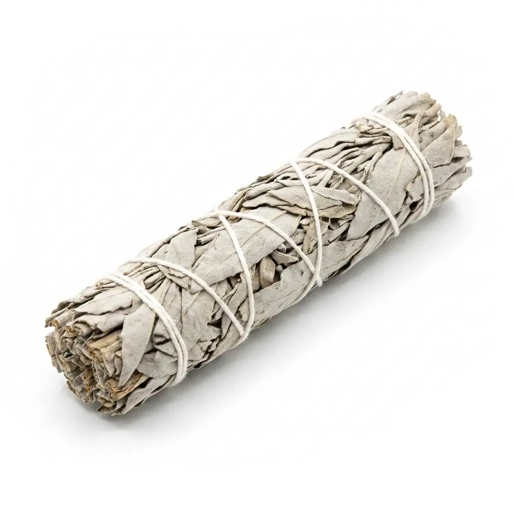 White Sage Smudge Stick — 5–6 Inch Salvia Apiana for Cleansing