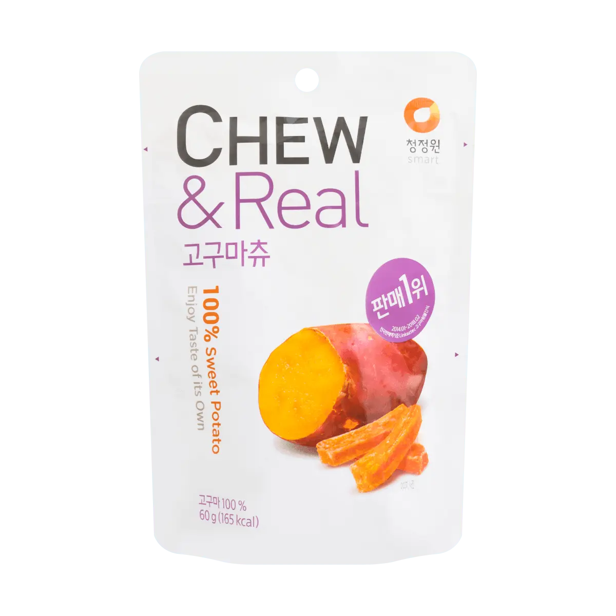 O'Food Korean Sweet Potato Chips - Healthy Snack, 0 Additives, Gluten-Free, Vegan, 60g O'Food Korean Sweet Potato Chips - Healthy Snack, 0 Additives, Gluten-Free, Vegan, 60g
