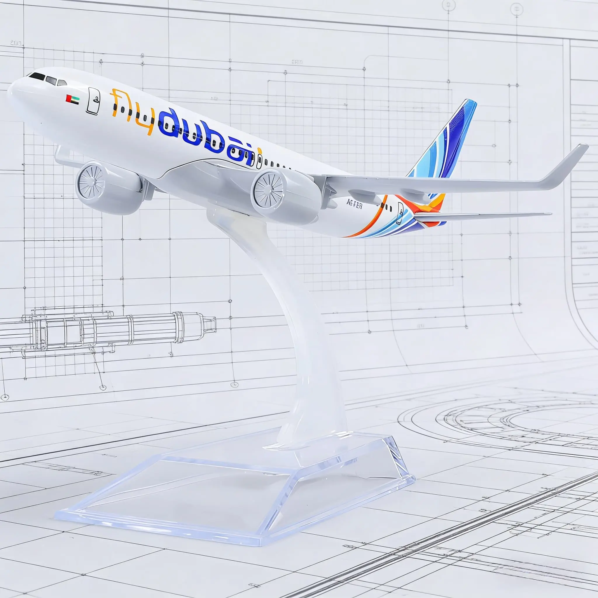 1:400 Scale Boeing 737-800 Model Aircraft, Iconic Livery, Precision Crafted Premium Metal Construction, Ideal for Aviation Enthusiasts & Collectors, Collectible Model, Airplane Model