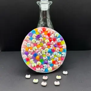 Kitty Frenzy Silicone Picky Pad Fidget Toy - Skin Picking Tool for Stress Relief and Relaxation, ADHD & Anxiety Fidget, Skin Picking Tool for Relaxation Colorful Beaded