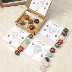 Constellations Crystals Gift Set, Natural Crystal Set, Zodiac Signs Healing Crystals, Astrology Birthstone Jewelry, Unique Healing Stone Gifts, Chakra Healing Crystals