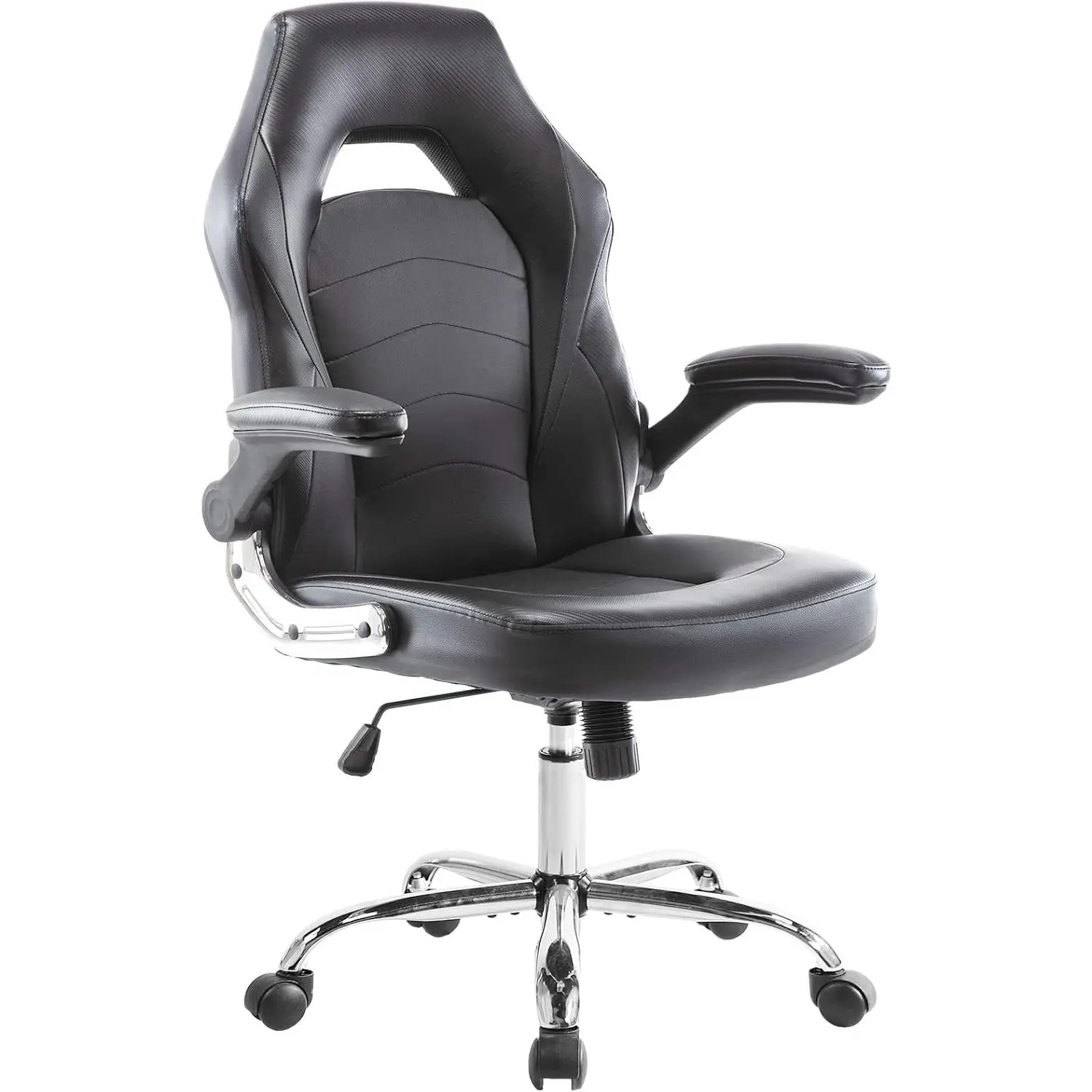 Home Gaming Ergonomic Office Flip-Up Armrest and Height Adjustable