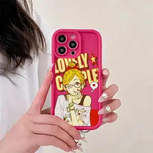 Anime Lovely Complex Phone Case Suitable for iPhone 17 16e 16 15 14 13 12 11 Mini Pro Max Air X XR XSMAX 8 7 Plus Anti Fall Soft TPU Back Cover