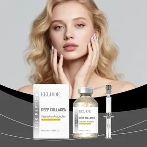 Silk Peptide & Collagen Intensive Ampoule for Firming Skin, Ideal Post-Pregnancy & Sun Damage Repair, Suitable for Mature Skin Types, Firming Serum
