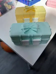 10ML - "Bow" Edition - Storage container for 10 Vials - GLP1 Peptide Storage Case - Lightweight Durable 3D Printed Peptide Box for Refrigerator or cabinet Storage Organiser