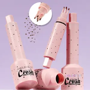 Natural-Looking Waterproof Freckle Pen，Quick application faux freckle pen，Freckle Stamp,festival gift Concealer Makeup eyebrow pencil Light