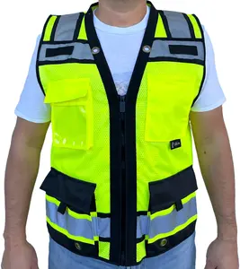 Super Duty Mesh High Visibility Safety Vest, ANSI/ ISEA 107-2020 Class 3, Type R