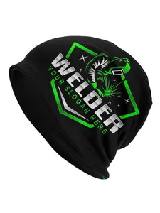 Men's Welder Bonnet Hat & Skull - Compatible Beanie, Professional Welder for or Casual Wear (Novelty Welder Gear) Weldingcap