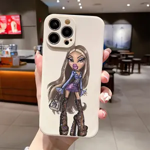 Illustration Sunshine Girl Pattern Phone Case for IPhone 16/15/14/13/12/11/Plus/Pro/Pro Max series