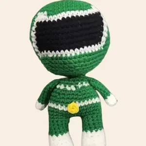 Power Ranger Amigurumi Crochet Doll