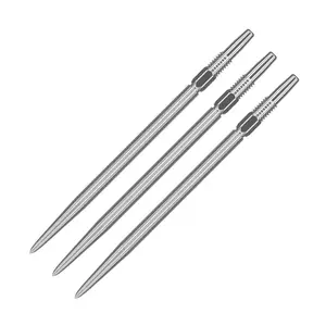 Target Darts Swiss Points, Nano Swiss Point Dart Tips (3 Pack Set of Tips) 40MM, Silver | Change Dart Points, Professional Darts Accessories