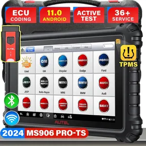 Autel MaxiCOM MK906 Pro-TS Car Diagnostic Scanner CAN FD/DoIP, ECU Coding, Full TPMS, Bidirectional Control, 36+ Service, Full Diagnose, WiFi Print, Auto Scan 2.0
