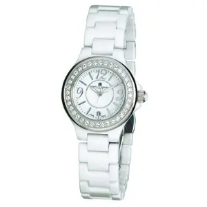 212 MAIN Charles-Hubert-Paris Unisex Quartz Watch - Ceramic Case, Ceramic Band, Water Resistant, Crystal Bezel