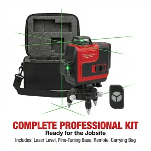 Milwaukee 16 Line Cross Laser Level For Construction