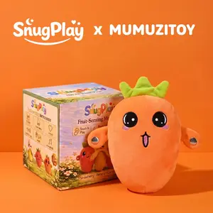 Mumuzitoy interactive Music Plush Toy Set -Banana,Strawberry & Carrot Electric Plush Toys forParent-Child Interaction, Couples & FriendsPrank Toy, Valentine's Day & Easter Party FunGift for Kids & Adults stuffed animals cute girlygifts