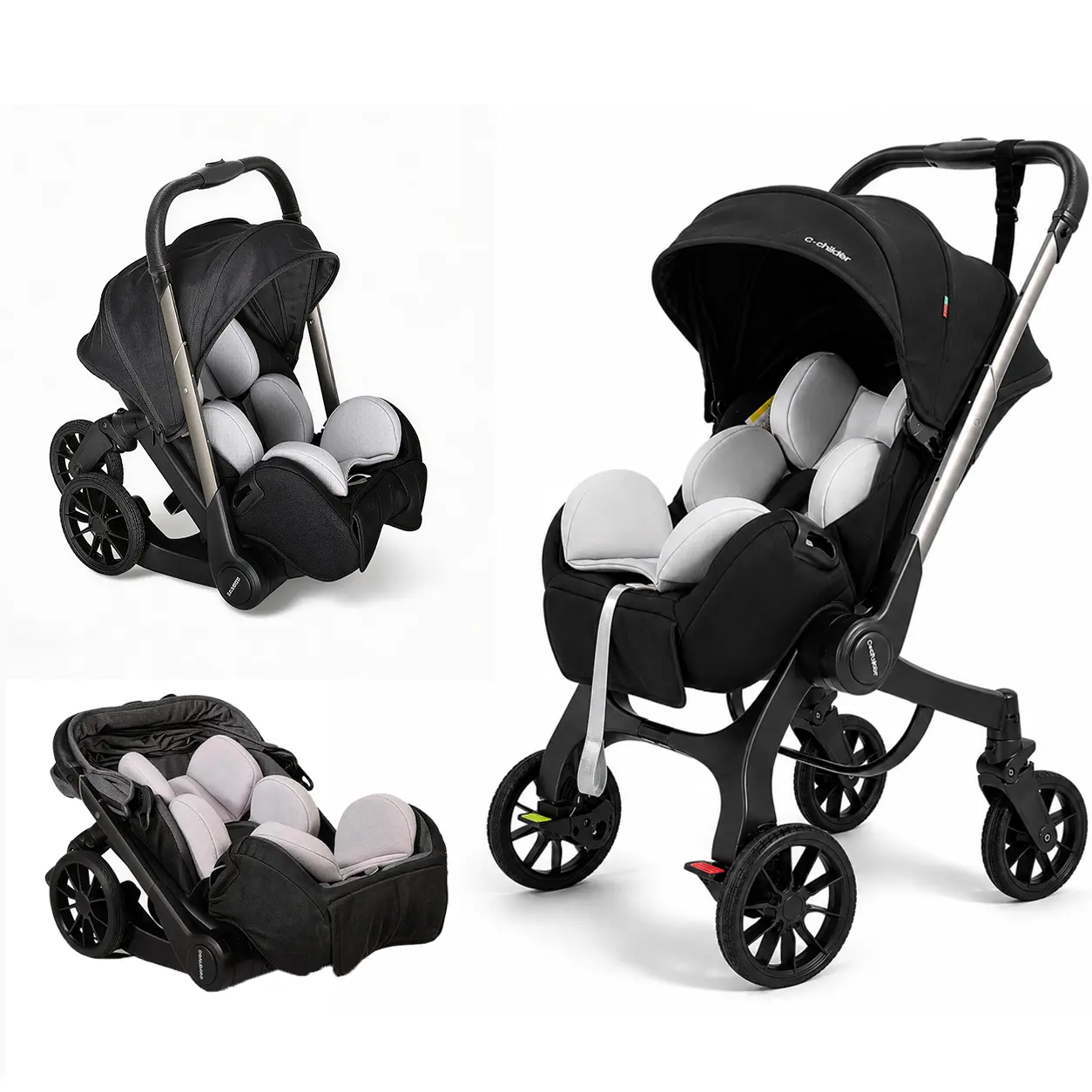 Foldable baby stroller, Lightweight, Travel-Friendly Stroller Compact,newborn,strollers for babies,baby stuff,lightweight stroller,outdoor,Unisex Adjustable Canopy Foldable, Portable for Outdoor Baby Travel Use