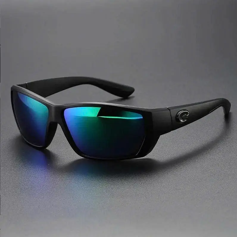 Costaego Polarized Fishing Sunglasses for Men UV400 Outdoor Sports Sunglasses Driving Cycling Boating Running Golf Lightweight Wrap Around Shades