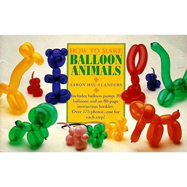 USED Book - How to make balloon animals by Aaron Hsu-Flanders (Paperback) - english