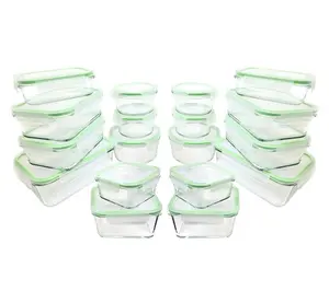 Kinetic 18-Piece Glassworks Food Storage Set