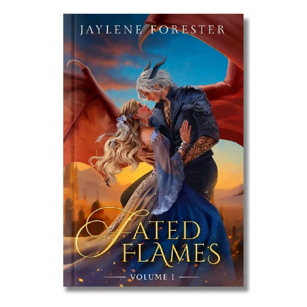 Fated Flames: Volume One signed paperback - dragon shifter romantasy novella