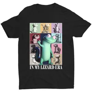 Funny in My Lizard Era Meme Animal Cute Lizard Unisex T-Shirt