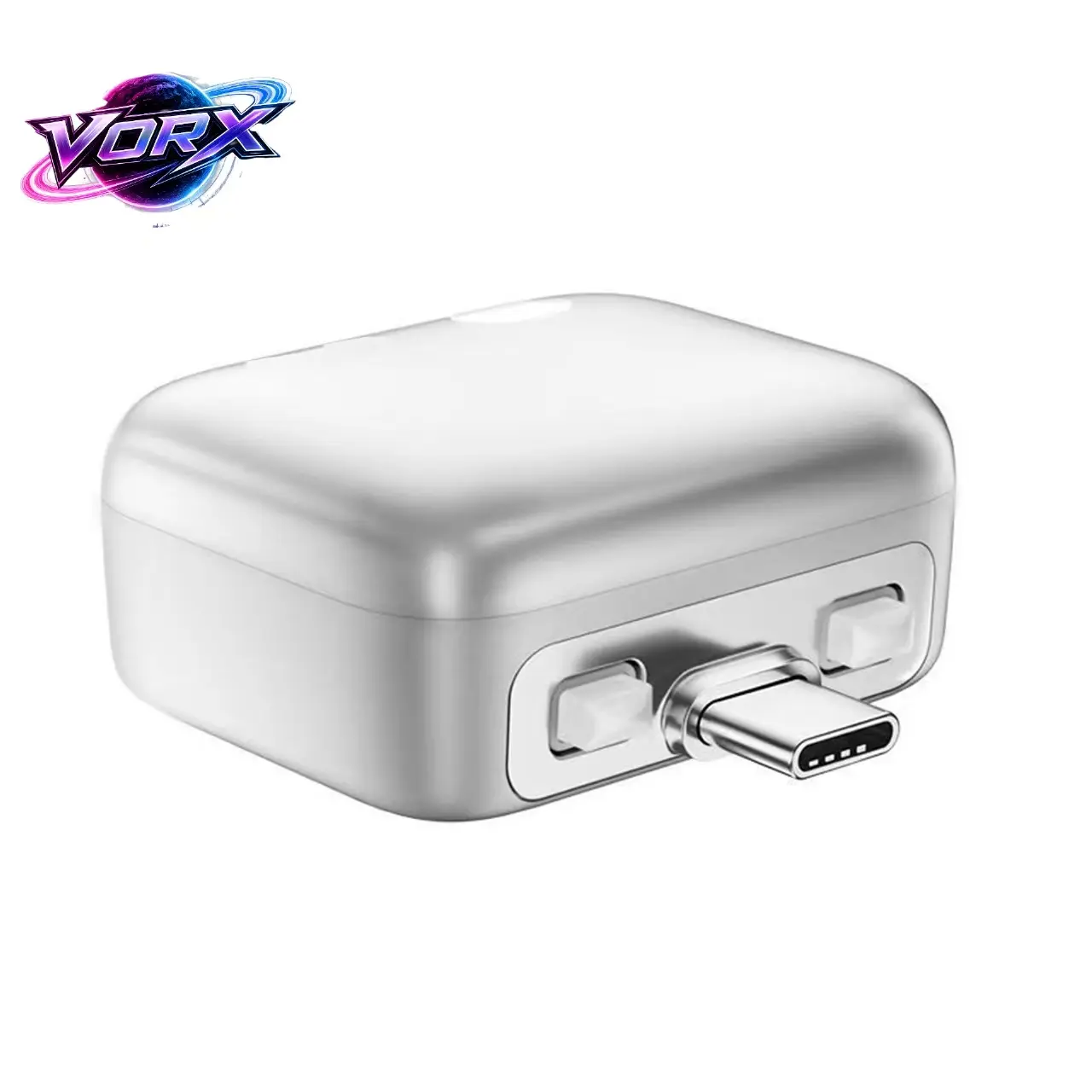 140W AI-Powered Adapter with Physical Auto-Cutoff: Smart charging adapter for USB-C phones, laptops, and tablets that automatically stops charging to prevent overcharging (ideal for overnight charging).