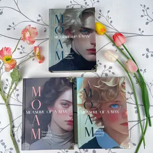 Measure of a Man Book Set Vol 1-3 | Draco Malfoy Hermione Fanfiction | Slow Burn Dark Romance Hardcover | BookTok Fanfic Gift