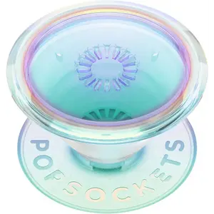 PopSockets Phone Grip - Clear Opalescent Plastic Stick smartphone cellphone Waterproof Shockproof Mount Protective