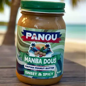 Manba Dous - Sweet & Spicy Haitian Peanut Butter