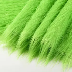 DIY Plush Fabric Long Pile Faux Fur Fabric for Doll Plush Toy Making Material Soft Touch Fabric 25×50cm Durable Fabric