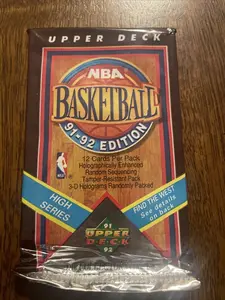 Upper Deck NBA Inaugural Edition HIGH SERIES 1991-1992 Pack - LIVE RIP ONLY