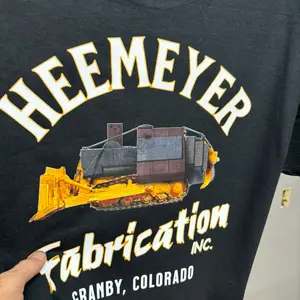 Heemeyer Fabrication INC Men's T-Shirt - Breathable Cotton Short Sleeve Tee Crew Neck Casual Summer Top for Men & Women