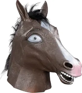 Funny Cartoon TV Series Jack Horse Guy Halloween Costume Cosplay Mask