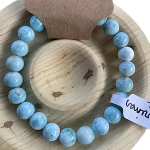 Larimar Crystal Bracelet
