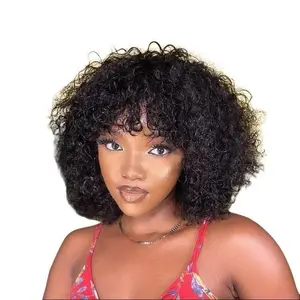 LUME HAIR Beginner Friendly Water Wave Minimalist Lace Glueless Short Wig With Bangs | Live-streaming